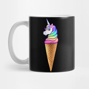 Rainbow Unicorn Unicone Ice Cream Cone Mug